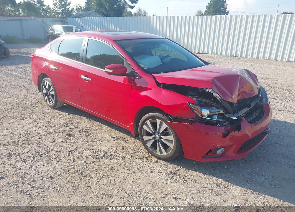 2017 NISSAN SENTRA SL VIN: 3N1AB7AP8HY393852