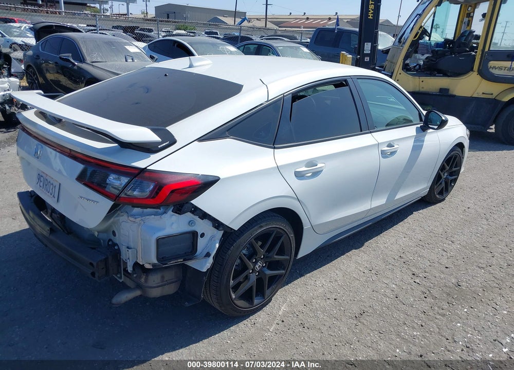2023 HONDA CIVIC SPORT VIN: 19XFL2H83PE002673