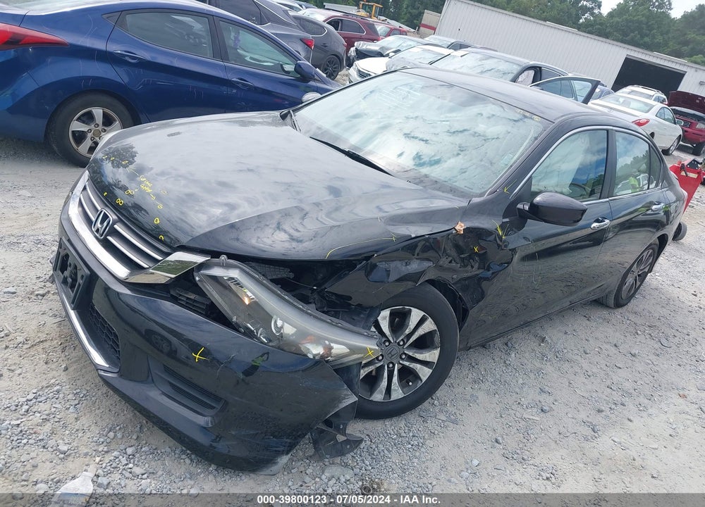 2013 HONDA ACCORD LX VIN: 1HGCR2F34DA046206