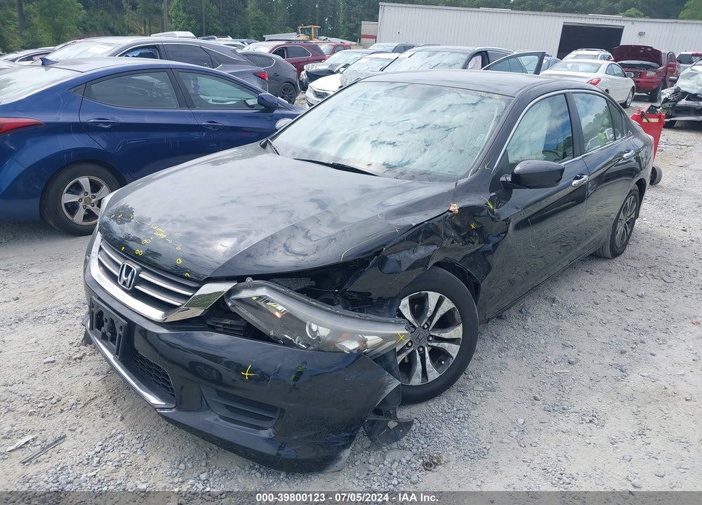2013 HONDA ACCORD LX VIN: 1HGCR2F34DA046206