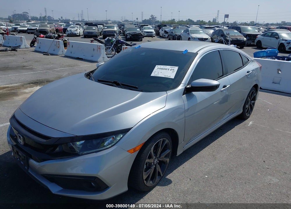 2021 HONDA CIVIC SPORT VIN: 2HGFC2F85MH553871