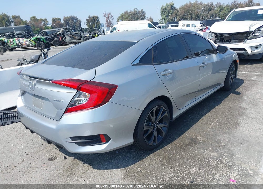 2021 HONDA CIVIC SPORT VIN: 2HGFC2F85MH553871
