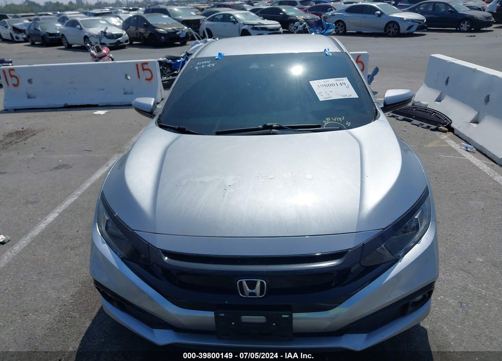 2021 HONDA CIVIC SPORT VIN: 2HGFC2F85MH553871