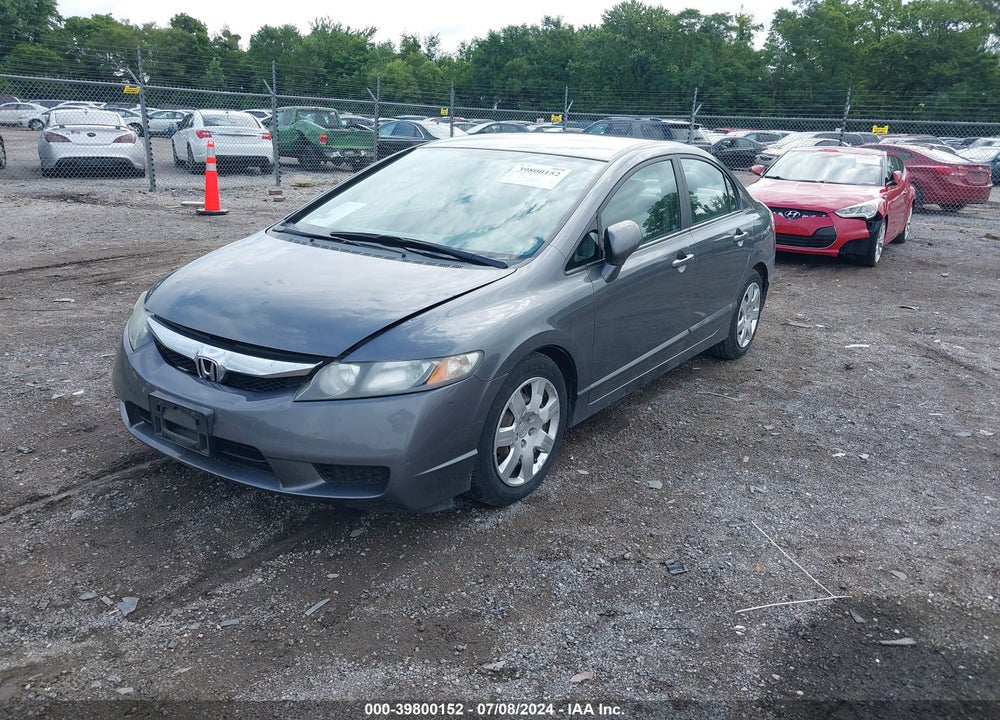2009 HONDA CIVIC LX VIN: 19XFA16549E049786