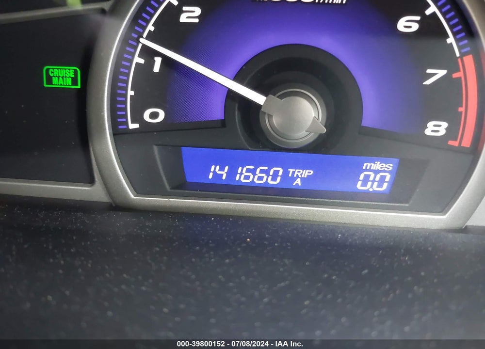 2009 HONDA CIVIC LX VIN: 19XFA16549E049786