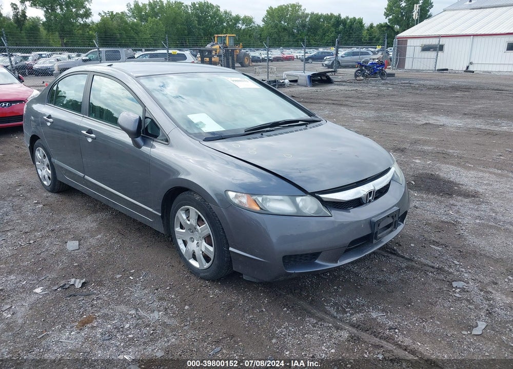 2009 HONDA CIVIC LX VIN: 19XFA16549E049786