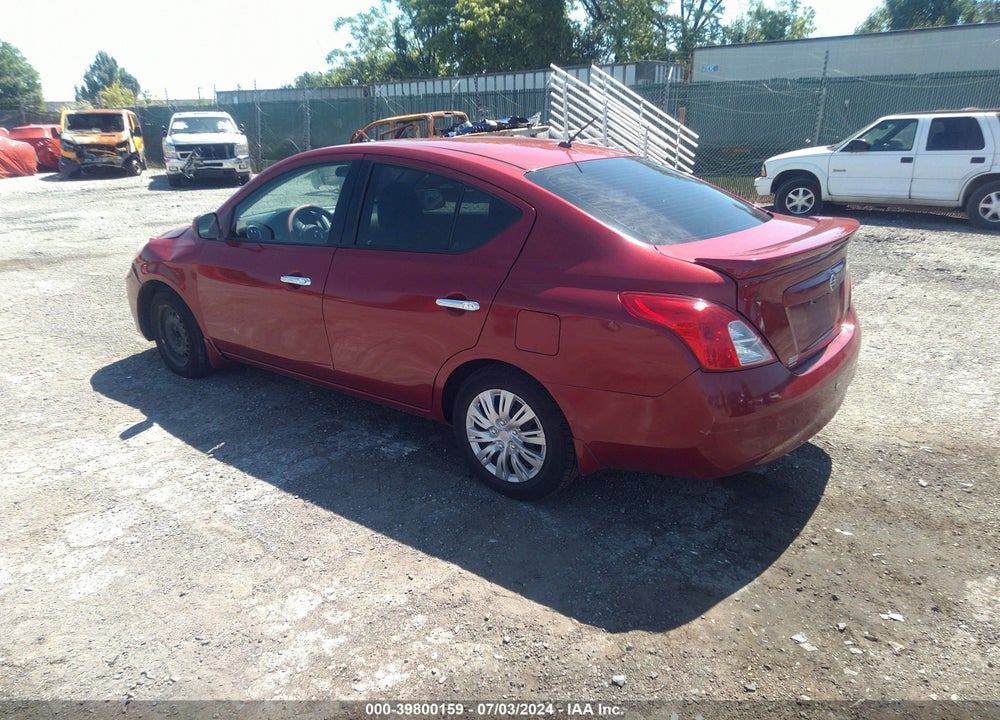 2014 NISSAN VERSA VIN: 3N1CN7AP8EK462800