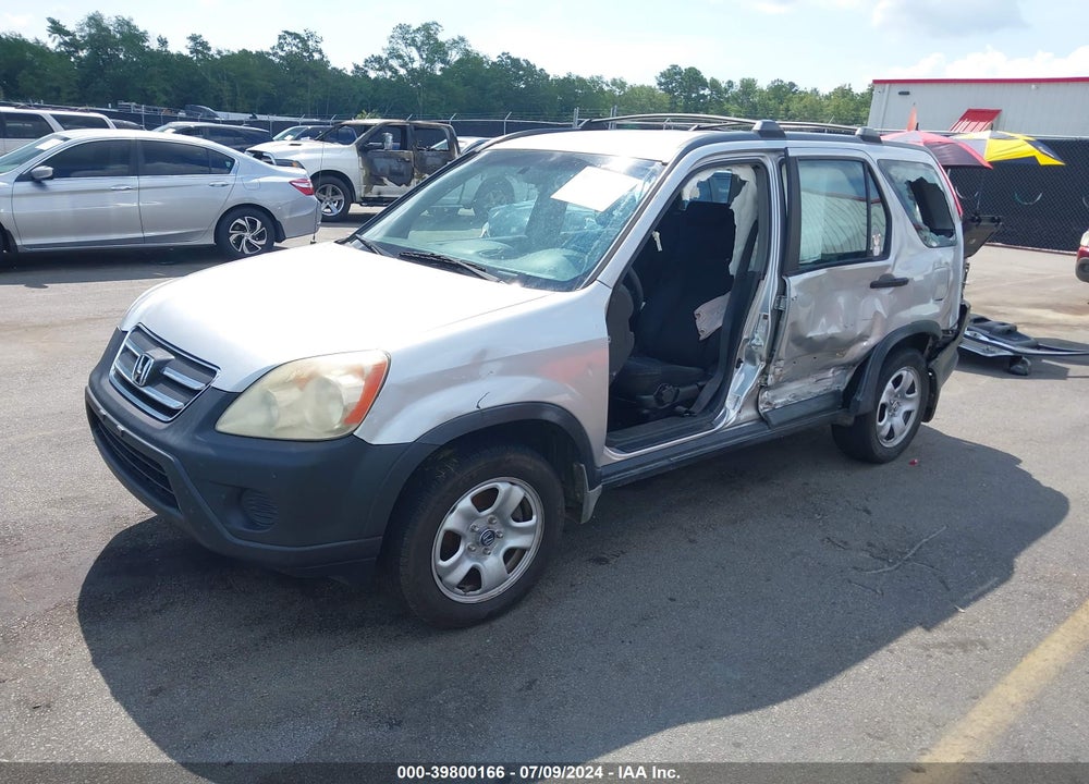 2006 HONDA CR-V LX VIN: SHSRD68596U401130