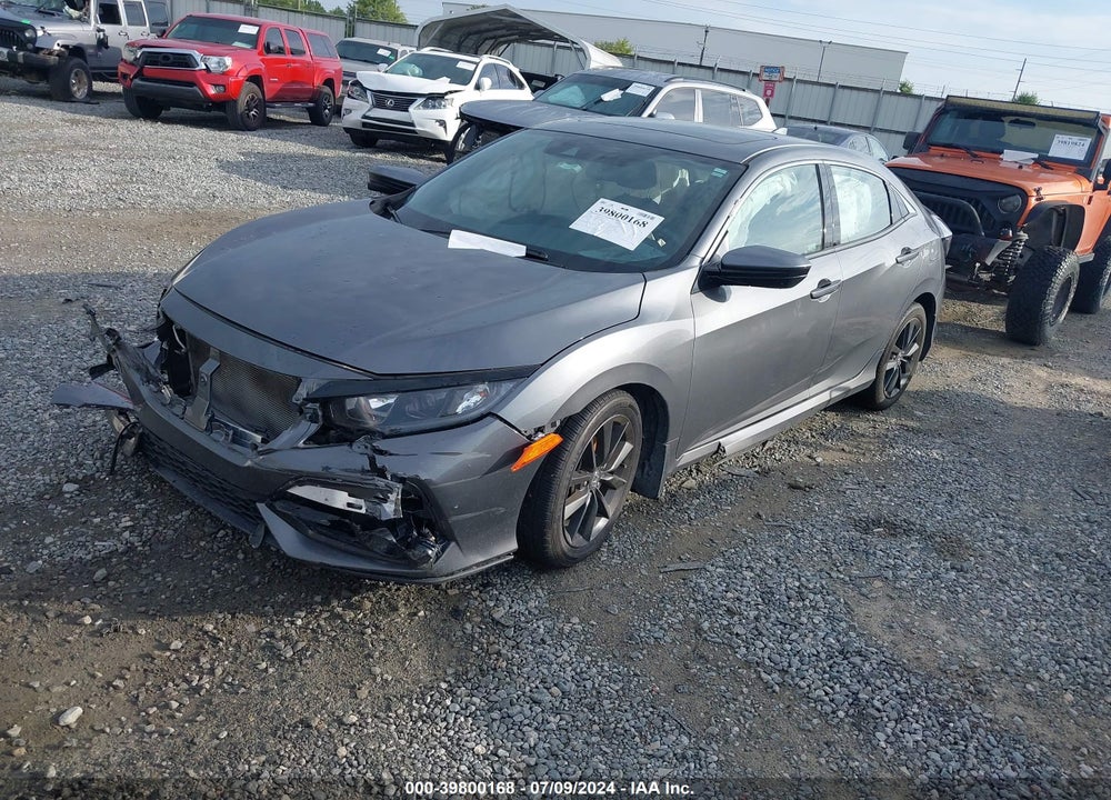2021 HONDA CIVIC EX VIN: SHHFK7H60MU224882