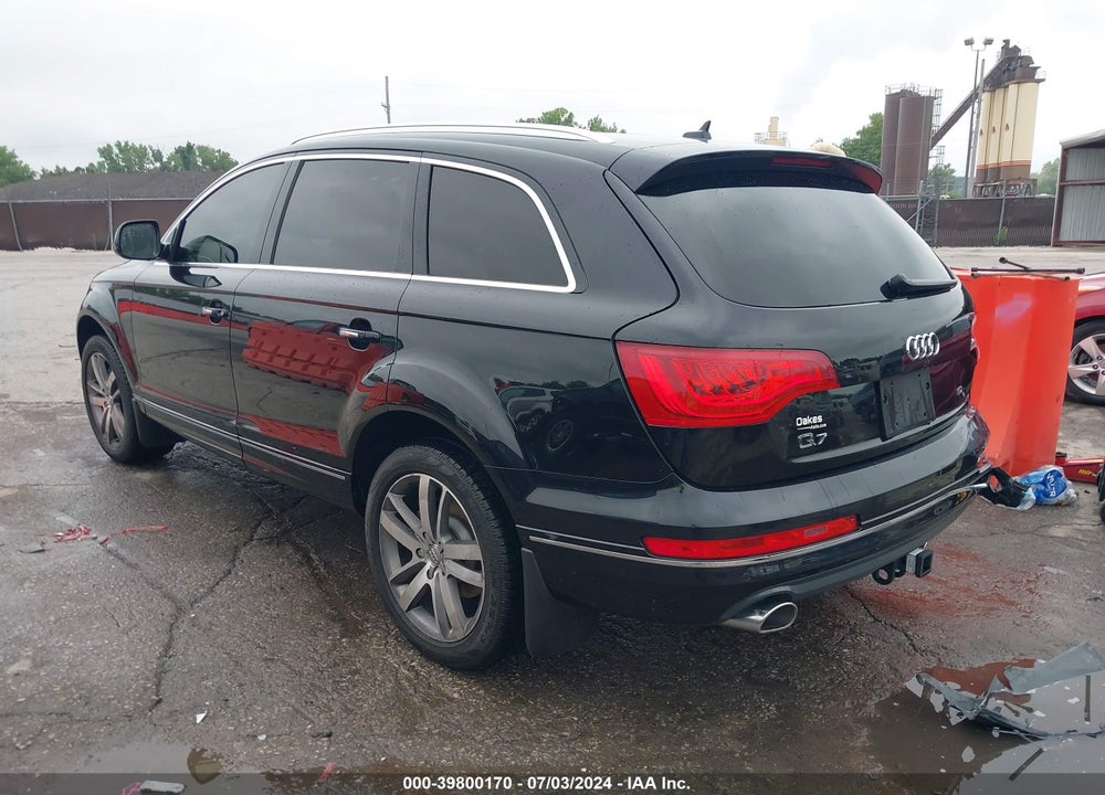 2015 AUDI Q7 3.0 TDI PREMIUM VIN: WA1LMAFE9FD027848