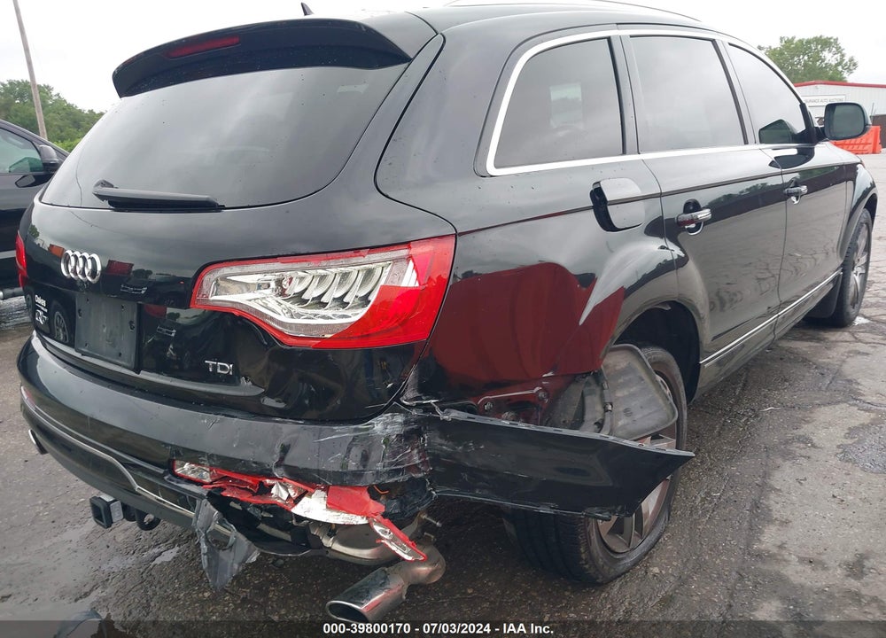 2015 AUDI Q7 3.0 TDI PREMIUM VIN: WA1LMAFE9FD027848