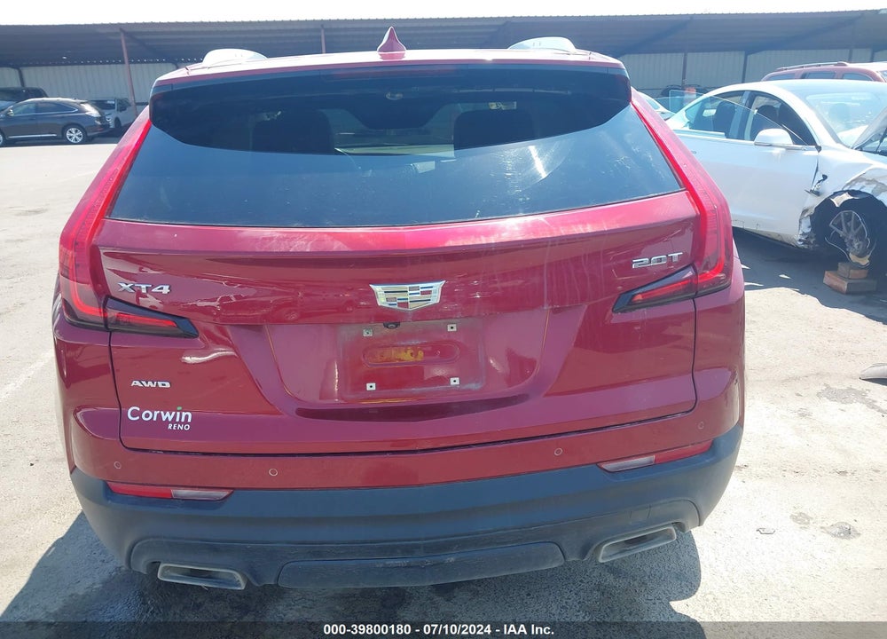 2019 CADILLAC XT4 LUXURY VIN: 1GYFZBR41KF102662