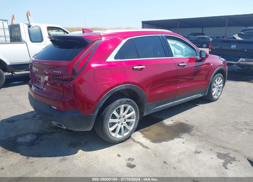 2019 CADILLAC XT4 LUXURY VIN: 1GYFZBR41KF102662