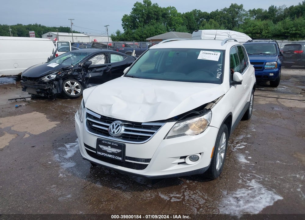 2009 VOLKSWAGEN TIGUAN S/SE/SEL VIN: WVGAV75N19W500614
