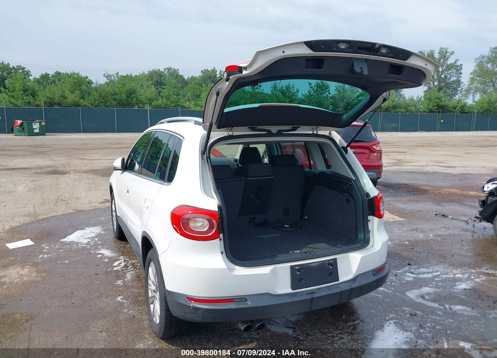 2009 VOLKSWAGEN TIGUAN S/SE/SEL VIN: WVGAV75N19W500614