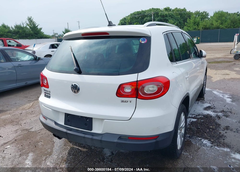 2009 VOLKSWAGEN TIGUAN S/SE/SEL VIN: WVGAV75N19W500614