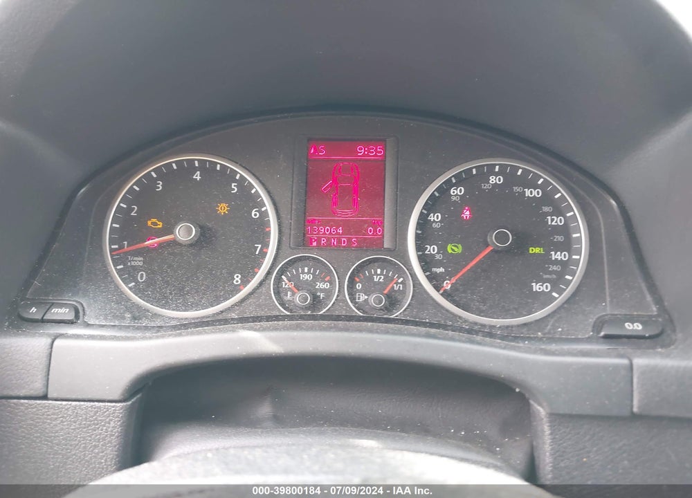 2009 VOLKSWAGEN TIGUAN S/SE/SEL VIN: WVGAV75N19W500614