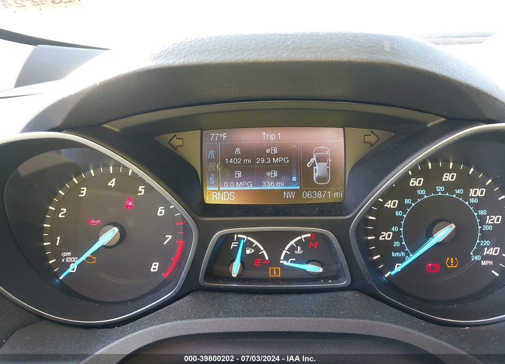 2015 FORD ESCAPE SE VIN: 1FMCU0GX5FUA83362
