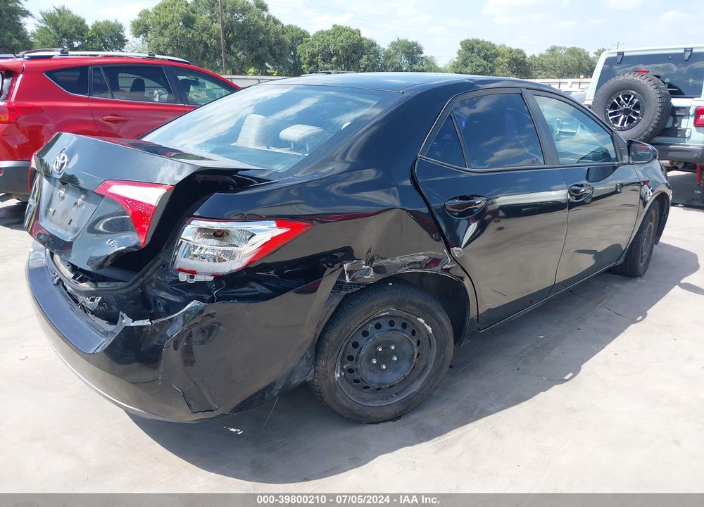 2015 TOYOTA COROLLA LE VIN: 5YFBURHE2FP187340