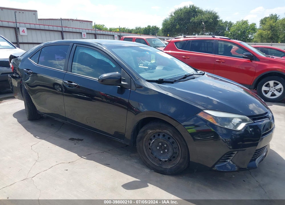 2015 TOYOTA COROLLA LE VIN: 5YFBURHE2FP187340