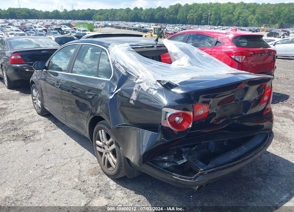 2007 VOLKSWAGEN JETTA WOLFSBURG EDITION VIN: 3VWEF71K27M055194