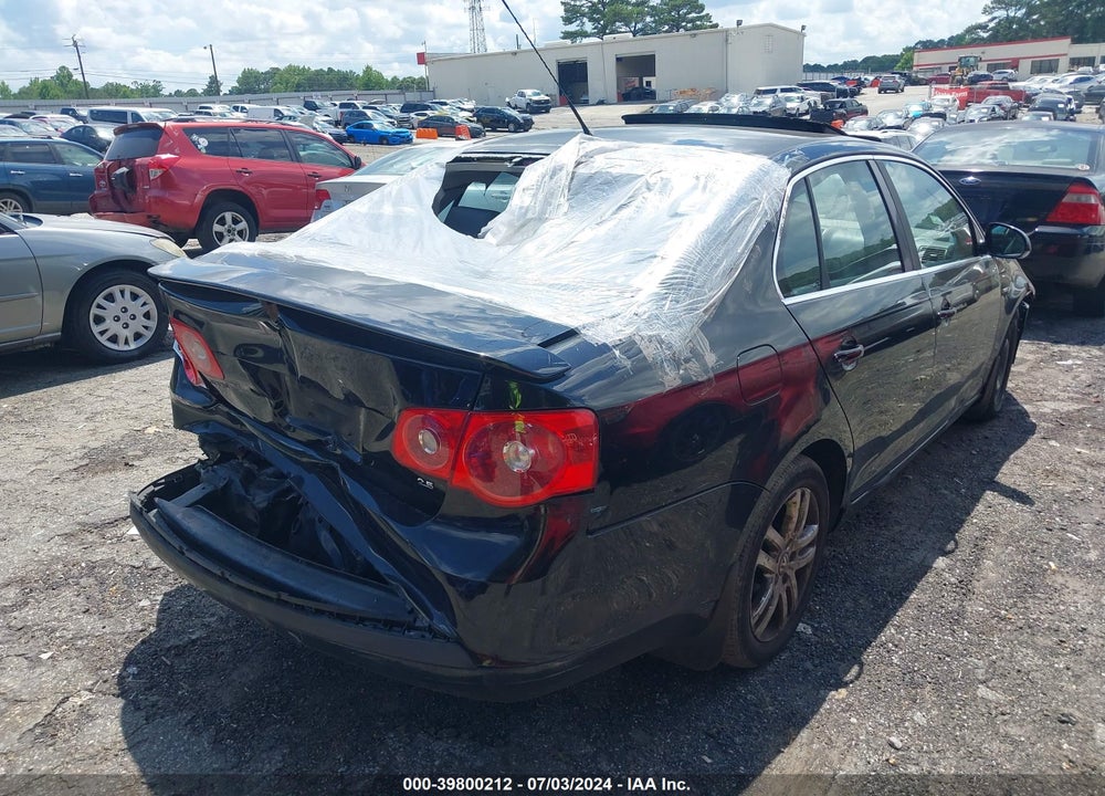 2007 VOLKSWAGEN JETTA WOLFSBURG EDITION VIN: 3VWEF71K27M055194