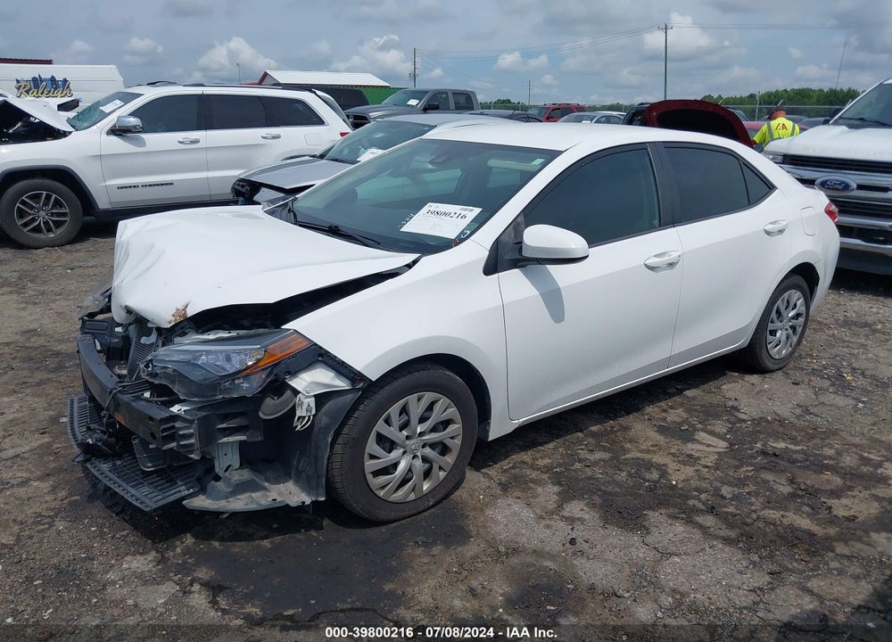 2017 TOYOTA COROLLA LE VIN: 2T1BURHE9HC837266