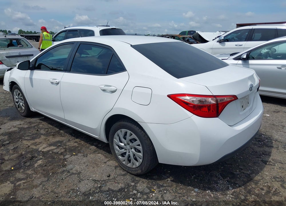 2017 TOYOTA COROLLA LE VIN: 2T1BURHE9HC837266