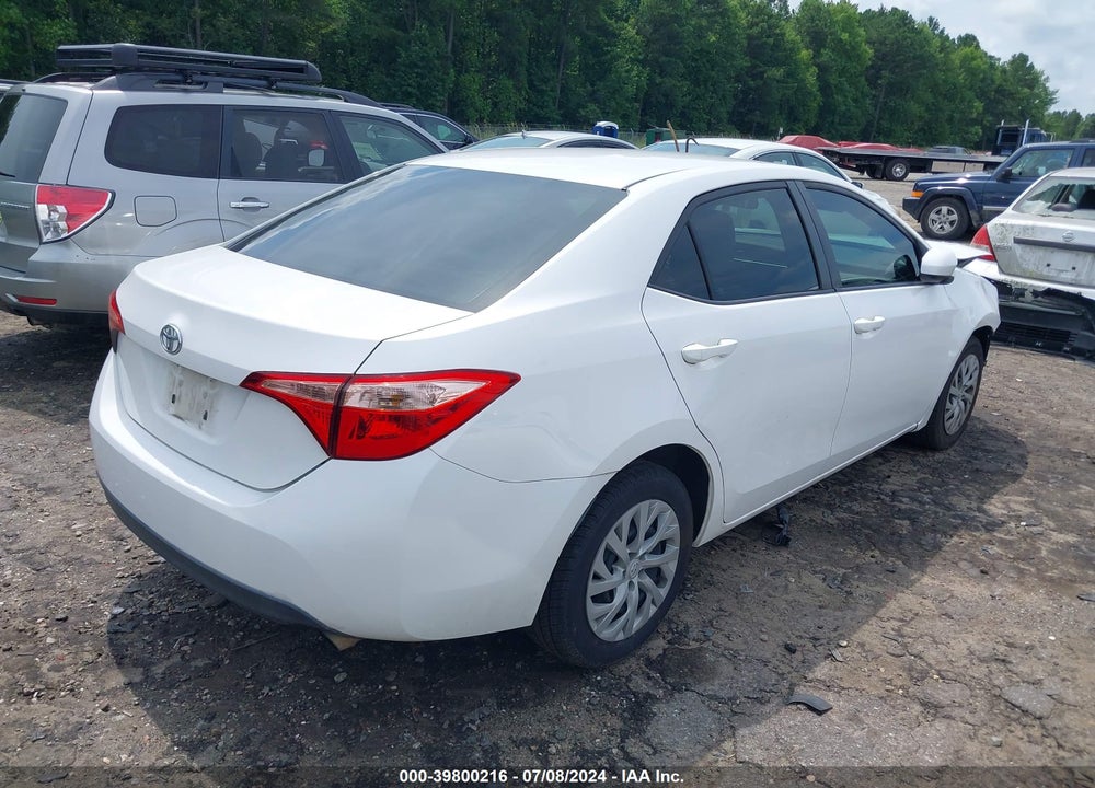 2017 TOYOTA COROLLA LE VIN: 2T1BURHE9HC837266