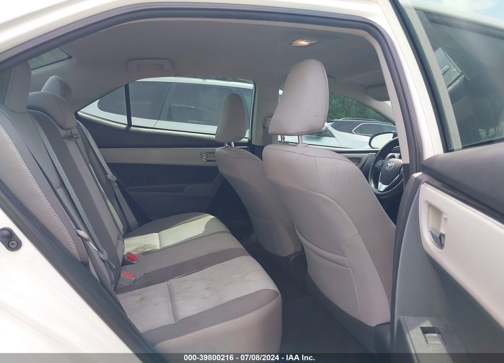 2017 TOYOTA COROLLA LE VIN: 2T1BURHE9HC837266