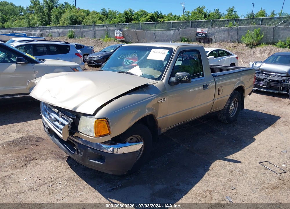 2002 FORD RANGER XL/XLT VIN: 1FTYR10D32PA06290