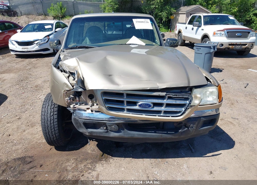 2002 FORD RANGER XL/XLT VIN: 1FTYR10D32PA06290