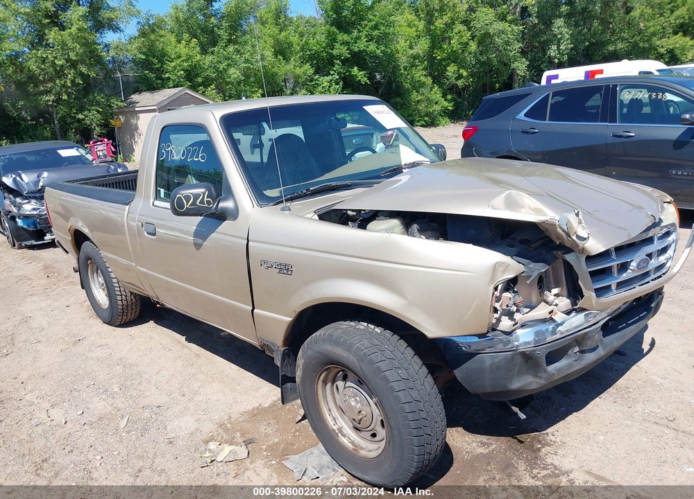 2002 FORD RANGER XL/XLT VIN: 1FTYR10D32PA06290