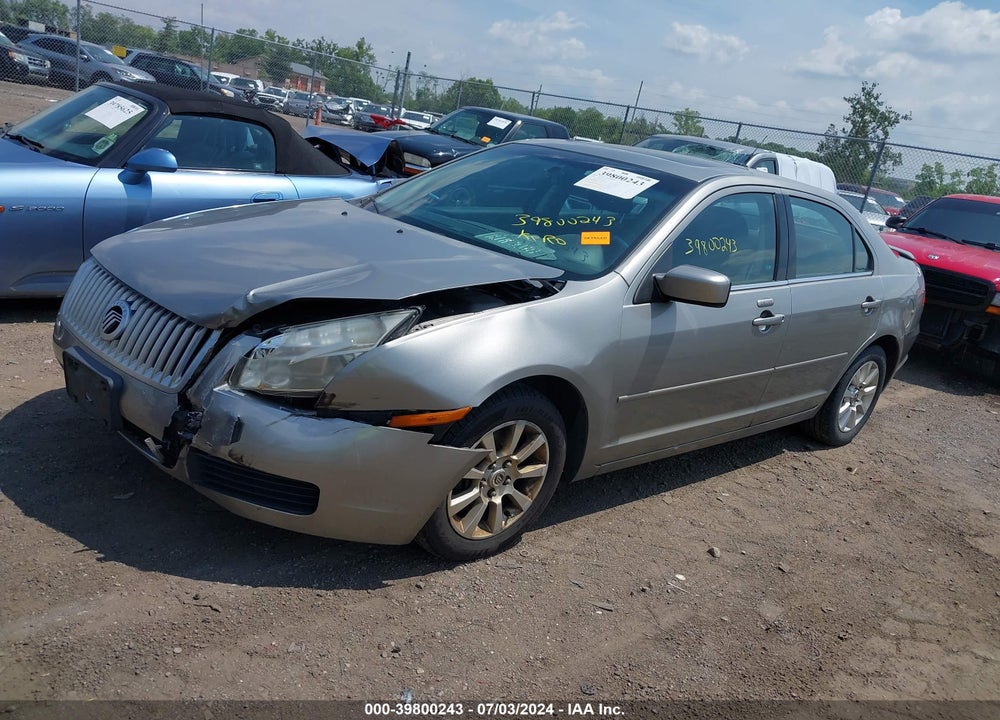 2009 MERCURY MILAN VIN: 3MEHM07Z89R627049