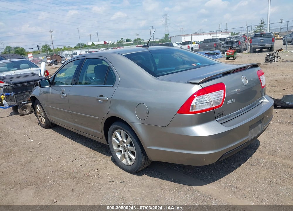 2009 MERCURY MILAN VIN: 3MEHM07Z89R627049
