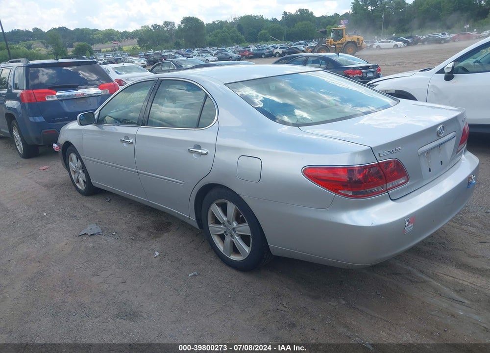 2005 LEXUS ES 330 VIN: JTHBA30G355101420