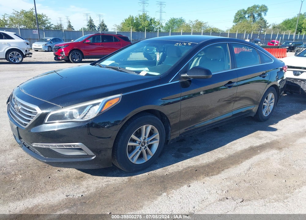 2015 HYUNDAI SONATA SE VIN: 5NPE24AF8FH024097