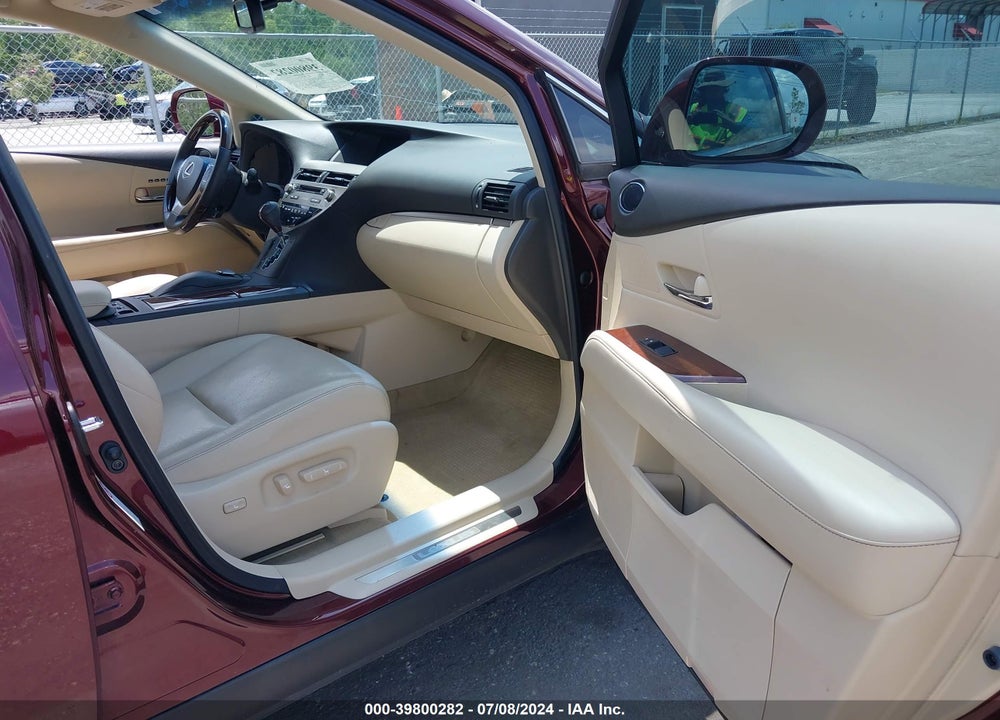 2013 LEXUS RX 450H VIN: JTJZB1BA6D2008995