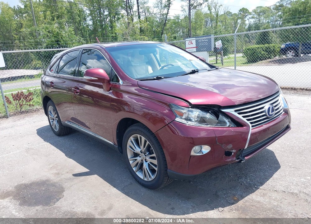 2013 LEXUS RX 450H VIN: JTJZB1BA6D2008995