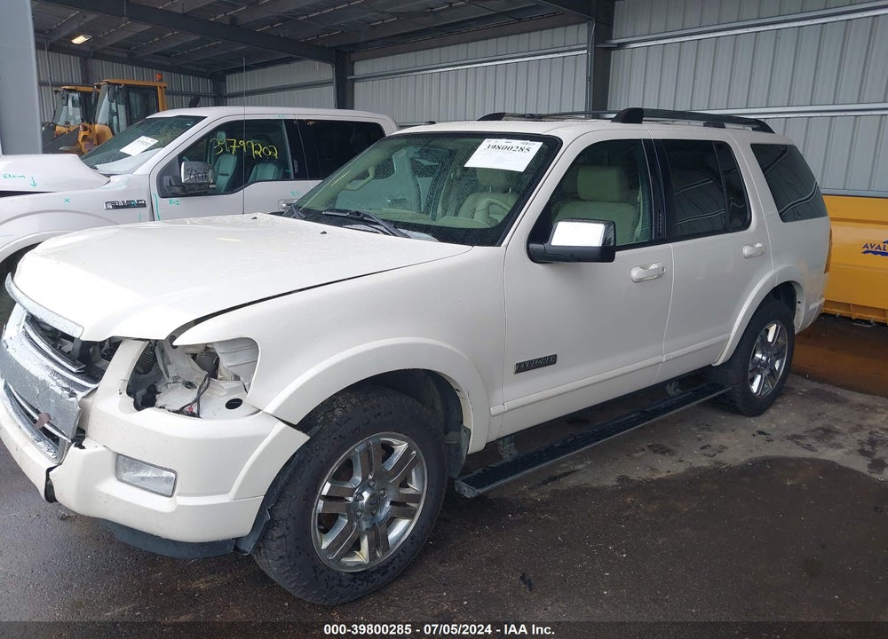 2007 FORD EXPLORER LIMITED VIN: 1FMEU75E87UB80026