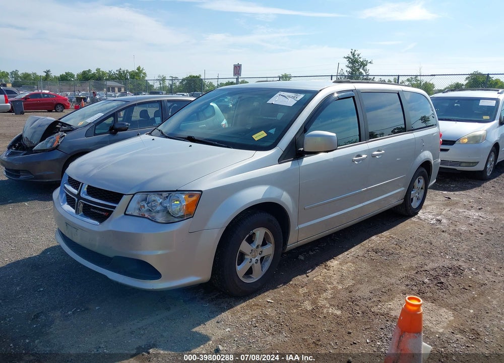 2012 DODGE GRAND CARAVAN SXT VIN: 2C4RDGCG1CR284343