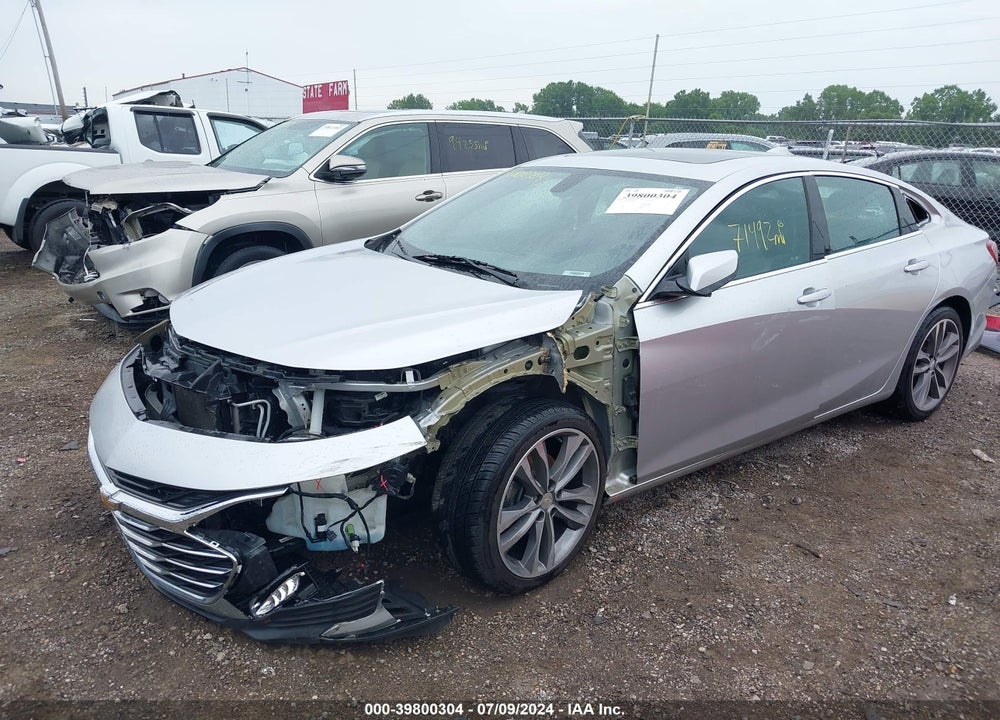 2021 CHEVROLET MALIBU FWD LT VIN: 1G1ZD5ST3MF032100