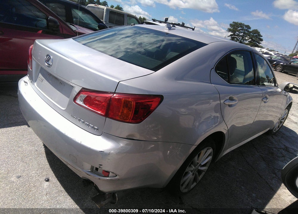 2009 LEXUS IS 250 VIN: JTHCK262095031680