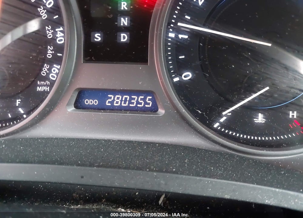 2009 LEXUS IS 250 VIN: JTHCK262095031680