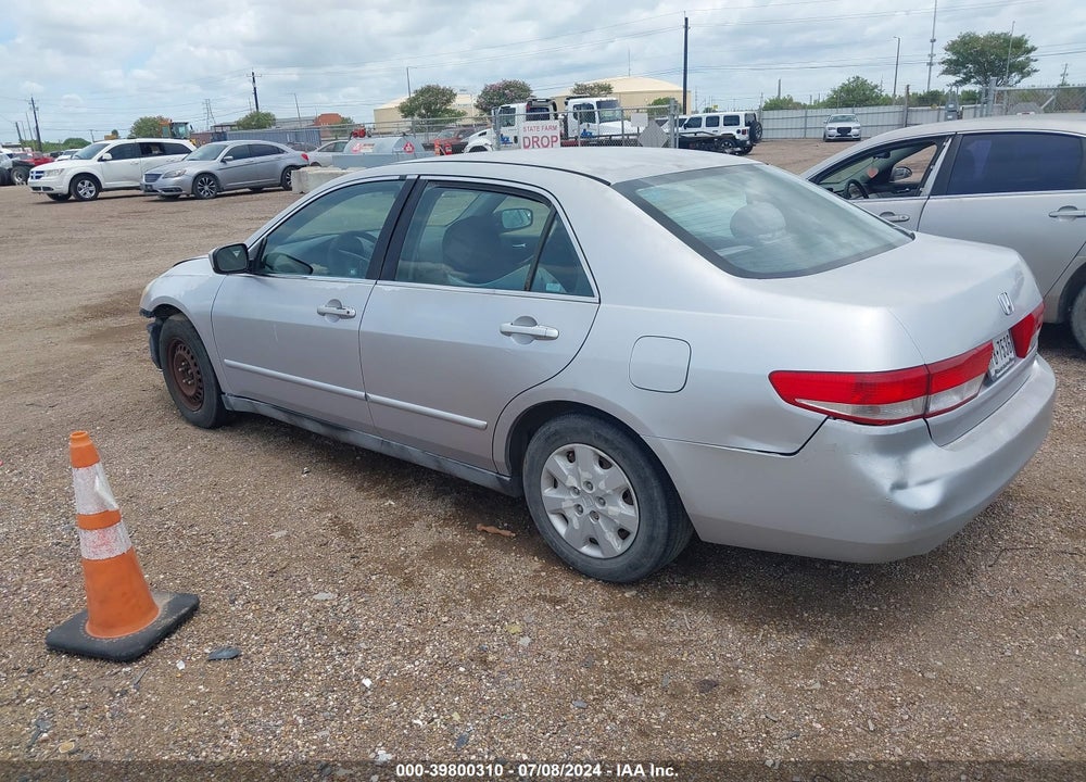 2003 HONDA ACCORD 2.4 LX VIN: 1HGCM56383A044733