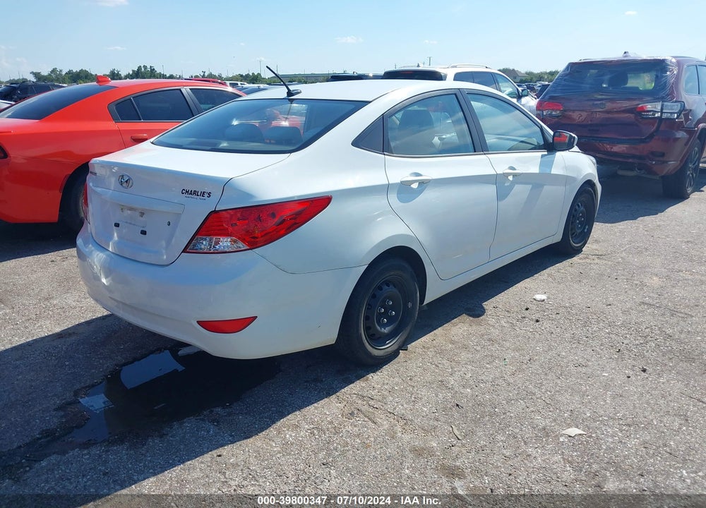 2013 HYUNDAI ACCENT GLS VIN: KMHCT4AE0DU520330