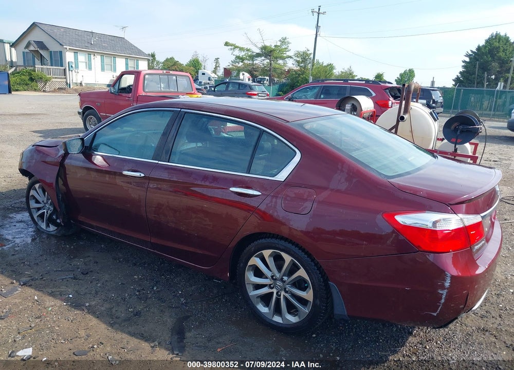 2014 HONDA ACCORD SPORT VIN: 1HGCR2F5XEA011379