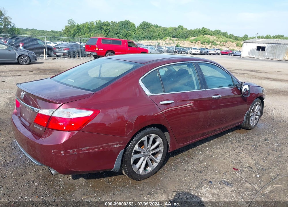 2014 HONDA ACCORD SPORT VIN: 1HGCR2F5XEA011379