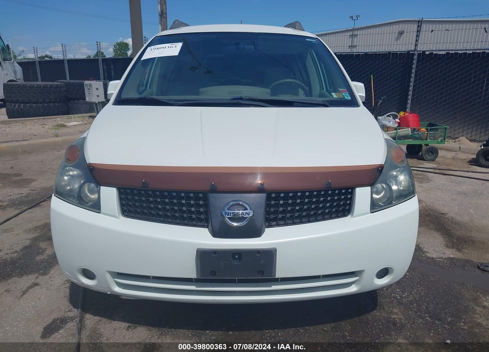 2004 NISSAN QUEST 3.5 SL VIN: 5N1BV28U44N334842
