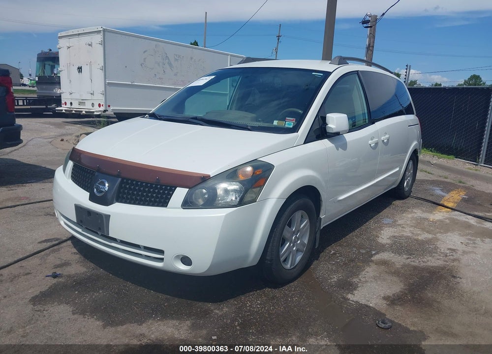 2004 NISSAN QUEST 3.5 SL VIN: 5N1BV28U44N334842